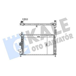 Motor Su Radyatoru Fucus Iii 1.5tdci 1.6tdci 95ps 115ps 12 Yeni Connect 14 1.5tdci 1.6 Tdci Olcu 545 358 26