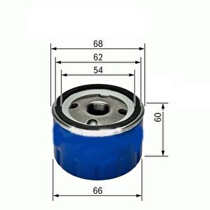 Yağ Fi̇ltresi̇ Clio I-ii-iii-kng-twng-modus 1.2 04/03 W66 X