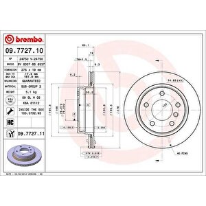 Fren Diski Arka Havali Kaplamali Bmw E46 316/318/320/d-e36-3.23-3.28