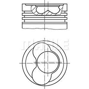 Motor Pi̇ston Segman Std Vw T4 2.5 Tdi Acv-ahd-anj 1.2 Si̇li̇ndi̇r 81.01