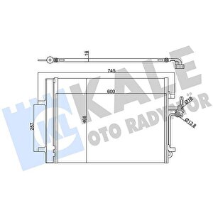 Klima Radyatoru Mondeo Iv S Max 07 2.0 Tdci Galaxy 2.0tdci 07 14 Volvo S60 S80 Ii V60 V70 Iii Xc70 Ii 2.5 / 3.2 224dt 204pt Discovery Sport L550 14 Freelander 2 L359 06 14 R.r Evoque L538 11 19