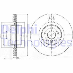 On Fren Disk Aynasi Havali Volvo S60 Ii 10 15 S80 Ii 06 V60 I 11 15 V70 Iii 07 15 Xc70 Ii 09 15 336cm Cap