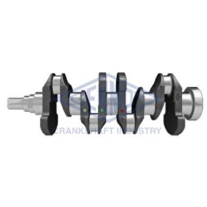 Krank Mi̇li̇ Honda Civic 1.6l D16v1 Vtec Vti 01-05 4 Balta Dengeleme Ağırlığı - Kasnak Çapı 28 Mm