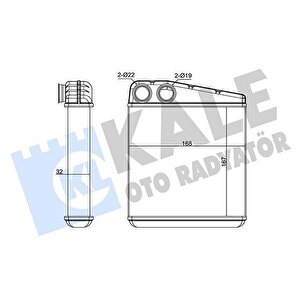 Kalori̇fer Radyatörü Clio Iii-modus 04 Twng 07