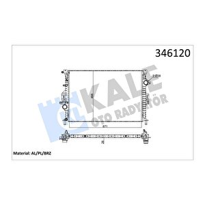 Motor Su Radyatoru Focus Iii 11 Kuga 1.6 Eco 2.0tdci 11 Mondeo Iv 1.6ti 1.8tdci - 2.0tdci 07 Volvo S60 Ii D2-t3-t4 15 18 S80 Ii 10 15 V40 10 15 V60 I 10 15 V70 Iii 10 15