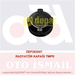 Radyatör Kapaği Tmpr