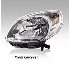 Far Sol Elk. Motorlu Renault Kangoo 12 Krom Çerceveli̇