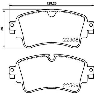 Arka Balata Audi A4-a5-a7-q5-q7 2014 129.3x59x17.5