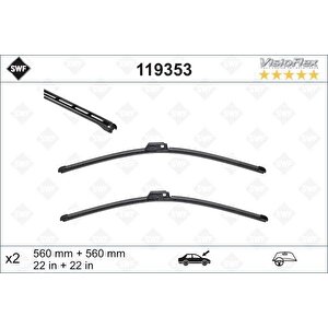 Silecek Supurgesi Takimi 560mm / 560mm Mercedes W203 Cl203 S203 C209 A209 . Audi A4 Swf