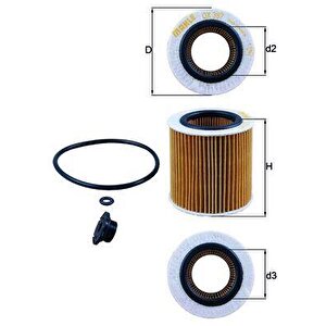 Yag Filtresi Bmw N20 F10 F20 F30 F22 F32 F34 F36 E84 Z4 E89