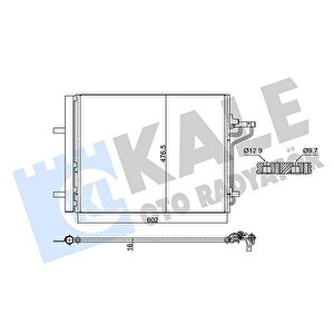 Klima Radyatoru Focus Iii 11 17 1.6 Ecoboost C-max Ii 11 1.6 Ecoboost -2.0 Tdci