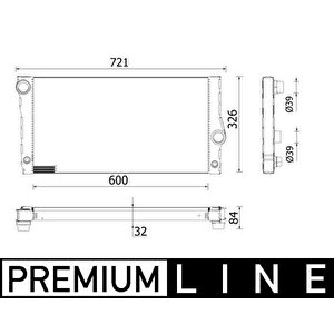 Motor Su Radyatoru Premium Line Bmw N55 B30 F10 F11 F07