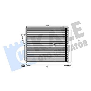 Klima Radyatoru Bmw S63 N63 E70 E71 F15 F16 G05 G06
