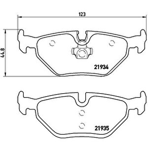 Arka Balata Bmw E46 320i-323i-328i