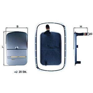 Otomatik Sanziman Yagi Filtre Seti Bmw E36 E46 E83