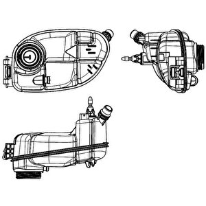 Radyator Yedek Su Deposu Mercedes W176 W246 C117 X117 X156