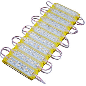 Parmak Led Sarı 6 Led X 20'li Paket 24v / Laam650-3