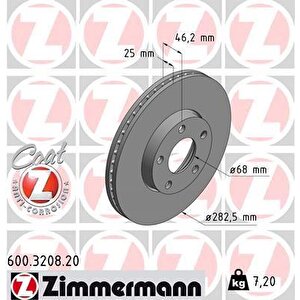 Ön Fren Aynasi Passat-vari̇ant1.8 T 1.9tdi̇ 2.3 Vr5 2.8 10.96/11.00 282x25x5dlxhavali 986478872-df4045