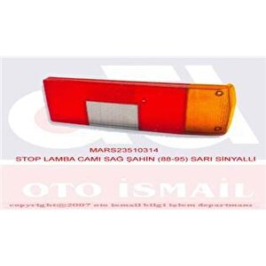 Stop Lamba Cami Sağ Şahi̇n 88-95 Sari Si̇nyalli̇
