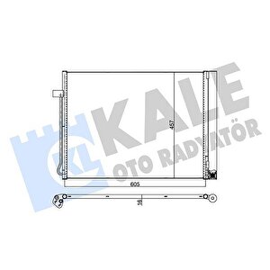 Klima Radyatoru Bmw N57n M57n2 E70 E71 F15 F16