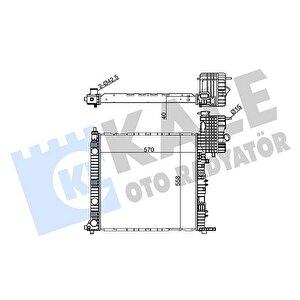 Motor Su Radyatoru Mercedes Vito W638 96 03 Klimasiz