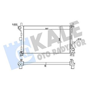 Motor Su Radyatoru Focus I 1.6 16v / 2.0 16v 98 04 Otomatik Sanzm. 600 348 26