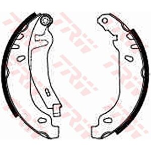 Arka Pabuç Balata R9-r11-r19-r21-clio I 90-98 Twingo 96 180x42
