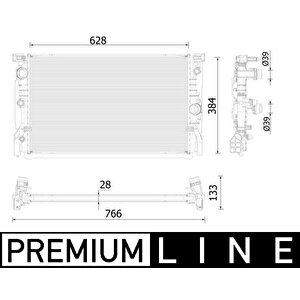 Motor Su Radyatoru Premium Line Bmw G11 G12 15 20 G15 G16 18 20