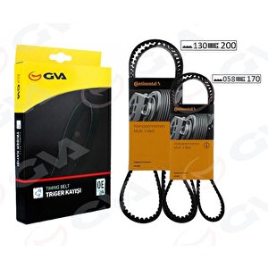 Tri̇ger Kayişi Setli̇ 130x200 058x170 Vw Bora Golf Iv-v-plus Polo 1.4-1.6 16v 536023310 536022810