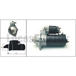 Mars Motoru 12v-2.0kw-10 Di̇ş Opel Astra G-vectra B-frontera B-omega B-zafira A 2.0-2.2 Dti-dth-dtr