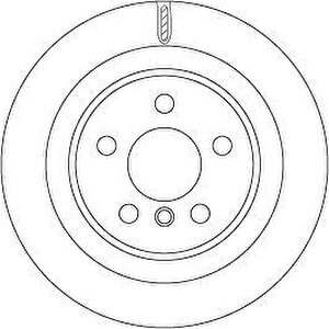 Fren Diski Arka Bmw F39 F40 F48 F44 F45 F46 Mini F54 F60
