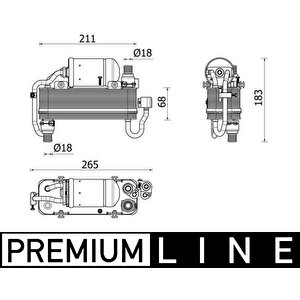 Klima Radyatoru Premium Line Bmw G30 F90 G31 G32 G11 G12