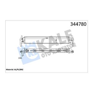 Turbo Radyatörü Intercooler Polo 1.2 Tsi̇ 11/09 Al/pl/brz