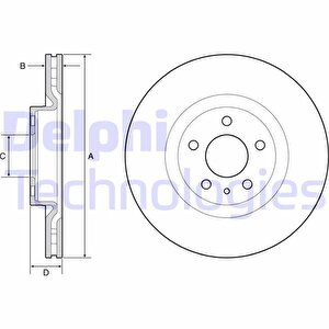 On Fren Diski Fiat 500l 12 284x22x44