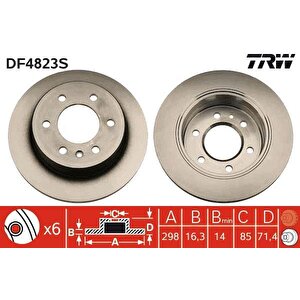 Fren Diski Arka Mercedes Sprinter B906 B907 B910 . Vw Crafter 30-35-50