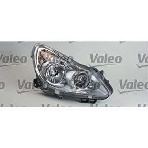 Sağ Far Krom Opel Corsa D 06 14 Elektri̇kli̇ Halojen Motorlu H7 H1 Tanim: Ef Adapti̇f Hari̇ç
