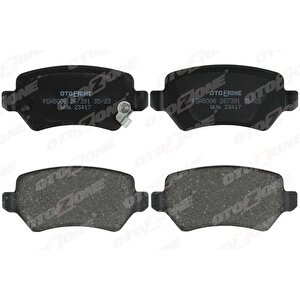 Arka Balata Astra G 98 Astra H 05 Meriva 03 Zafira 00 Combo 02 Gdb1515