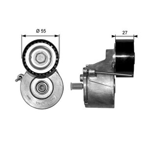 Alternatör Gergi̇ Rulmani Kütüklü P206 1.4hdi-407-partner 1.6 Hdi-c3 1.6 16v-c5 1.6hdi-berlingo 1.6