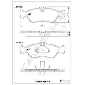 Balata Arka Sprinter 95 -