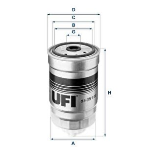 Yakit Fi̇ltresi̇ Astra-corsa-vectra-traffic-boxer-palio-ducato1.7-1.9-2.4-2.5d-accent-era-getz 1.5crdi̇