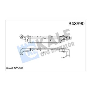Turbosarj Radyatoru Mercedes E-class W210 S210