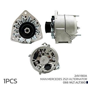 Alternatör 24v 80a Man Mercedes 2521
