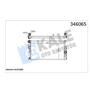 Motor Su Radyatoru Bmw N47 N13 B47 F30 F20 F22 F32 F34 F36