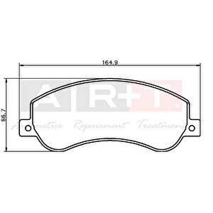 On Fren Balatasi Transit V348 06 14 A.ceker 11 / Vw Amarok 2.0tdi 10 Fi̇şli̇