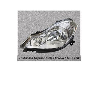 Far Sol Renault Symbol Ii 08 Mekani̇k H4