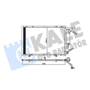 Klima Radyatoru Komple B-max 12 1.4-1.6 Ti Tourneo Courier C4a 14 1.5-1.6 Tdci Fiesta Vi 08 14 1.25-1.4-1.6 Ti