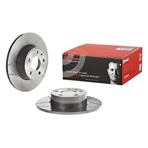 Arka Fren Di̇ski̇ Alfa Romeo 147 01 10 156 97 05 164 92 98 251.5x10x50.6mm Çi̇zgi̇li̇