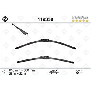 Silecek Supurgesi Takimi 640mm / 570mm Mercedes S-class W222 14 Swf