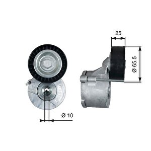 Alternatör Gergi̇ Rulmani Kütüklü Doblo-fiorino-linea-nemo-bipper-combo 1.3 Dmultijet 10