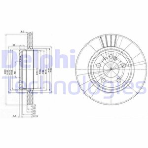 Fren Diski Arka Mercedes S-class W140 W220